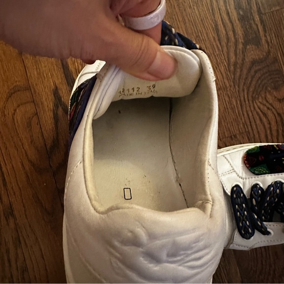 Etro Tribal Patch leather trainer sneaker size EU 39 | Fits like US size 8 - Picture 11 of 13